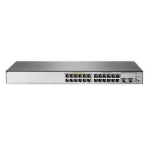 Switch HPE Aruba Office Connect 1850 24G 2XGT Poe+ 24 portas Gigabit PoE+ RJ-45 + 2 portas 10G JL172A